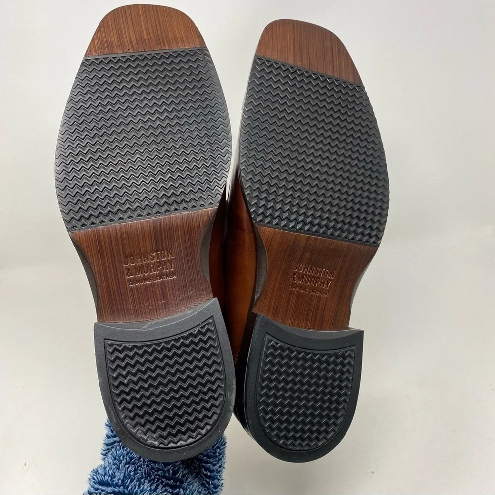 Johnston & Murphy Men's Dobson Oxford Capps Mahogany